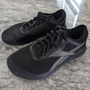 Reebok Nano 9 Men's Crossfit Training Shoes Black/Black/Black Size 8